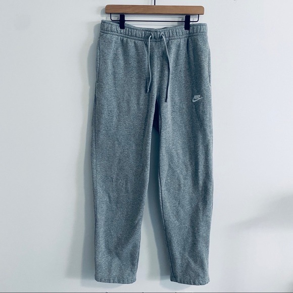 nike grey sweatpants shorts
